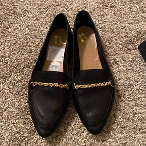 NEW report black loafers /flats